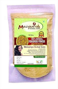 MALVANIYA HERBAL CARE Fenugreek Seeds Hair Powder (100gm)