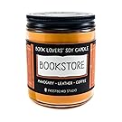 Bookstore - Book Lovers' Soy Candle - 8oz Jar