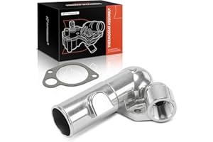 A-Premium F5TZ8592BA Engine Coolant Thermostat Housing Compatible with Select Ford Models - F-150/F-250/F-350 1990-1996, E-15