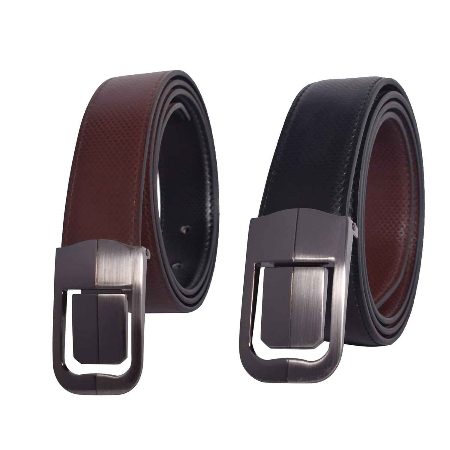 boys black leather belt