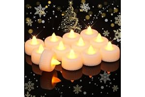 Raycare 72Pack Flickering Flameless LED Lights, 200+Hour Battery Operated Tea Lights Candles for Votive, Easter, Halloween, Christmas, Wedding