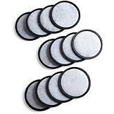 Geesta 12-Pack Water Filter Discs for Mr. Coffee | Activated Charcoal Filtration, Premium Quality, Not Compatible with 5-cup Mr. Coffee Models