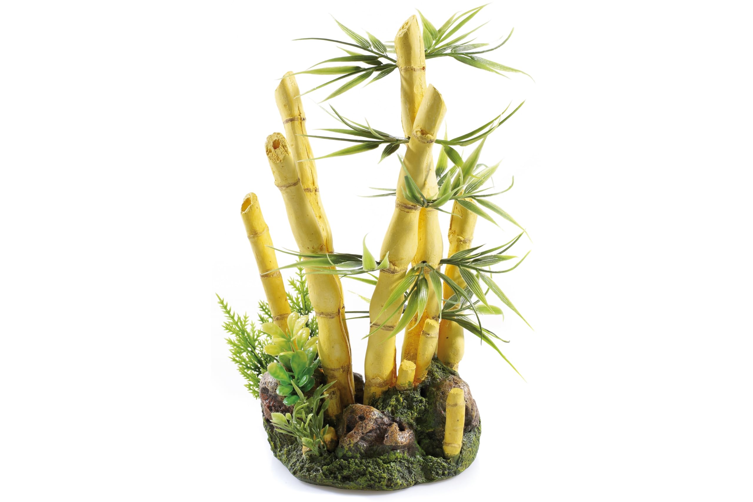 CLASSIC Bamboo with Plants Aquarium Ornament 290mm
