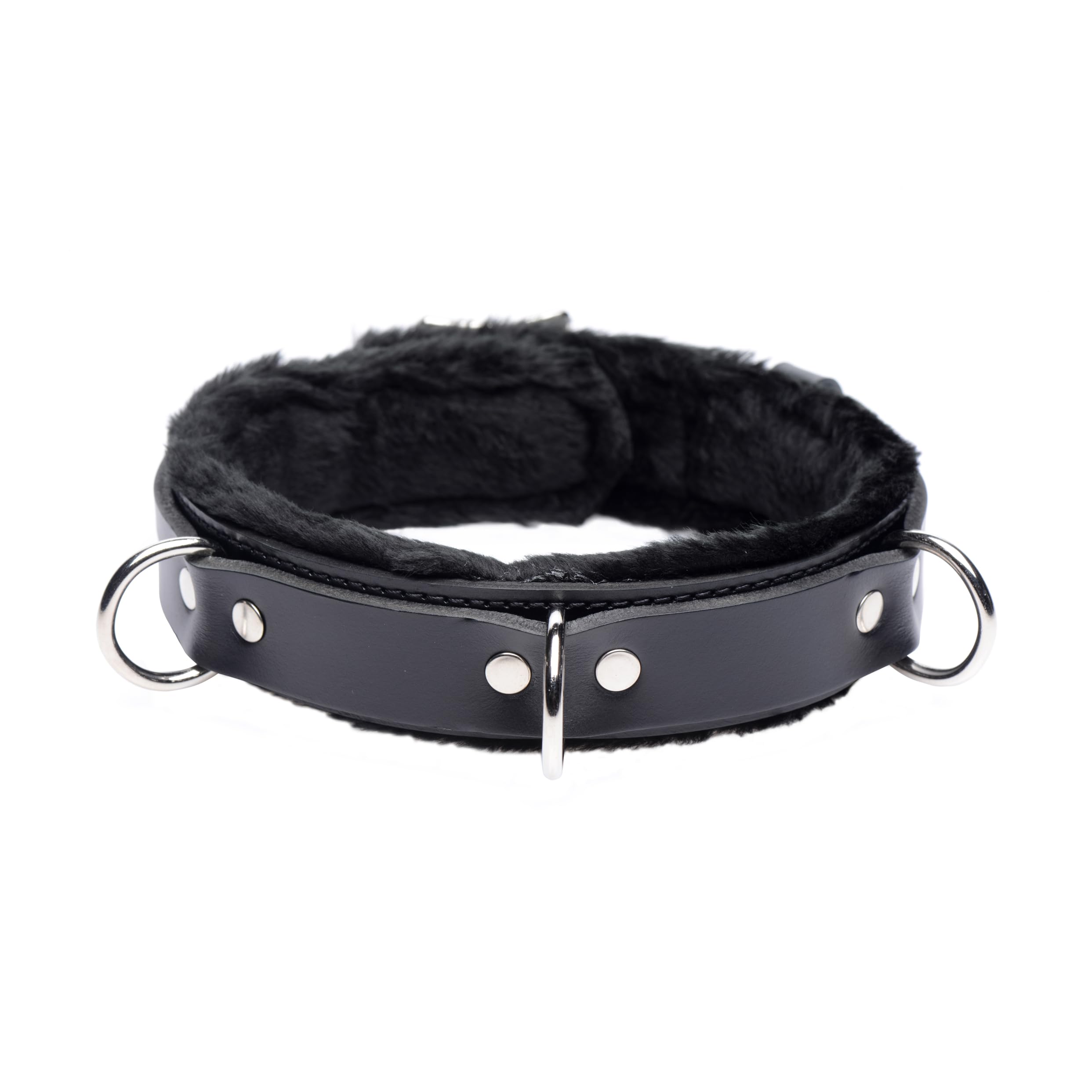 Strict Leather Fur Lined Collar