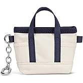 Coin Purse Mini Tote Bag Keychain Small Change Purse Key Pouch Charm Pink Cute Makeup Bag Wallets Accessories for Handbags