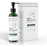 Gold & Black Anti Cellulite Massage Oil for Massage Therapy - Collagen and Stem Cell Skin Tightening Cellulite Cream for Women & Date Night Romance -External Use ONLY - 8 Fl Oz by Divine