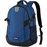 WATERFLY Small Casual Travel Backpack: 20L for Men Women Work Commuter Everyday EDC Daypack Hiking Gym Sport Workout Blue