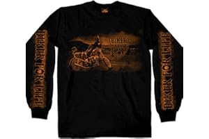 Hot Leathers Black Coolin' Long Sleeve T-Shirt