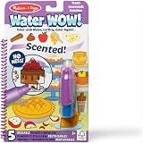 Melissa & Doug Water WOW Treats Scented Coloring Book Travel Toy 3-6 view 1