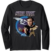 Star Trek Original Series Vintage Enterprise Long Sleeve T-Shirt