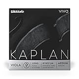 D'Addario Kaplan Vivo Viola String - Single D