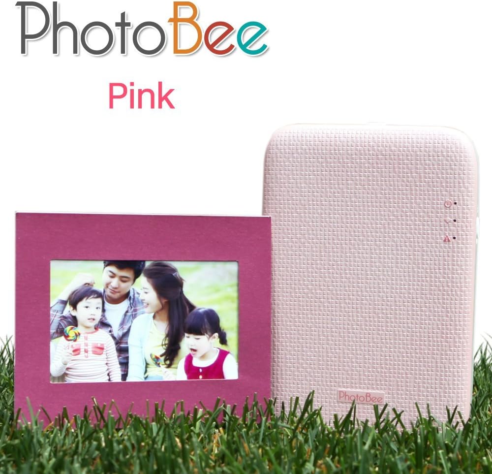 Photobee Portable Wifi Photo Printer - Pink