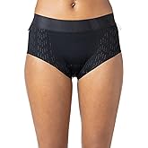Terry Cyclo Brief 2.0 Bike Liner - Women's No-Show Breathable Padded Cycling Underwear - 2 inch Inseam