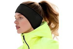 Trodalo Winter Warmers Headbands for Women Men Soft Cold Weather Ear Headband Fleece Ear Muffs for Running Cycling Ski Hike
