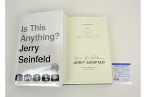 Jerry Seinfeld Signed Full Autograph Is This Anything? HC Book PSA/DNA COA