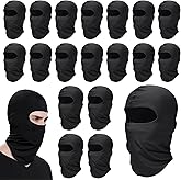 Worldity 20 PCS Ski Mask for Men, UV Protection Black Ski Mask Shiesty Mask, Balaclava Face Mask for Men Women, Full Face Mask for Outdoor Sports Motorcycle Cycling Helmet