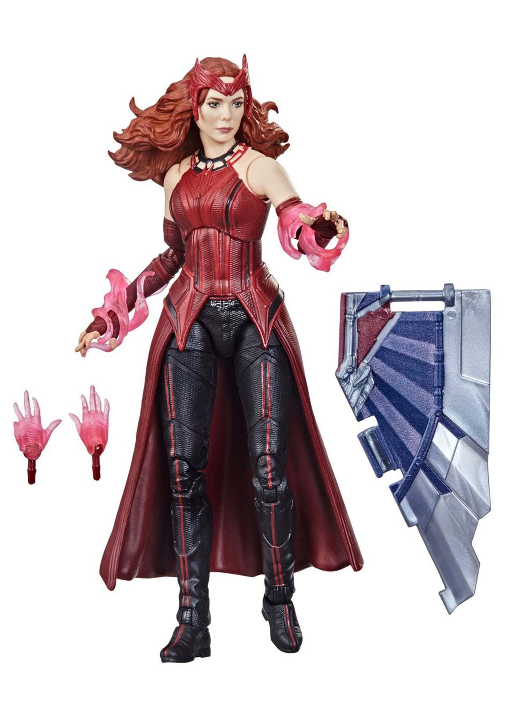 Photo 1 of Avengers Hasbro Marvel Legends Series 6-inch Action Figure Toy Scarlet Witch, Premium Design and 4 Accessories, for Kids Age 4 and Up
