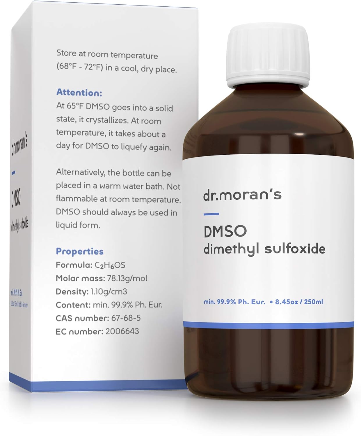 DMSO Pharmaceutical Grade 99.9% Ph. Eur. 250ml, 250 ml (Pack of 1) - Image 3