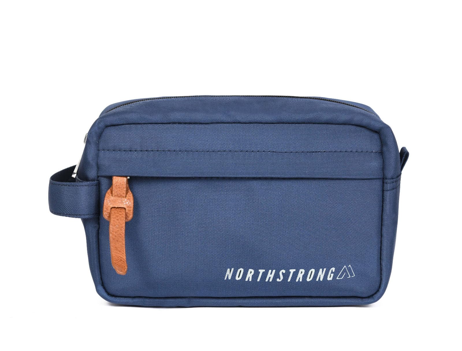 Photo 1 of North Strong Tetron Toiletry Bag for Men & Women, Water Resistant Dopp Kit Cosmetic Bag Travel Accessories, Shaving Kit Organizer, Midnight Blue