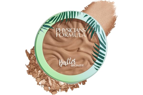 Physicians Formula Murumuru Butter Bronzer, Moisturizing, Nourishing Murumuru Butter Blend for Silky All-Day Luminous Glow, D