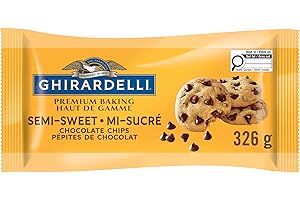 GHIRARDELLI Semisweet Baking Chocolate Chips, 326-Gram Bag