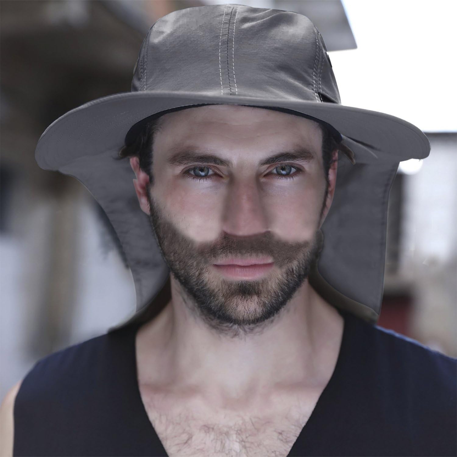 cap with neck flap name