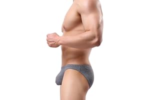 IKINGSKY Men's Pouch Bikini Underwear Sexy Low Rise Bulge Mens Briefs