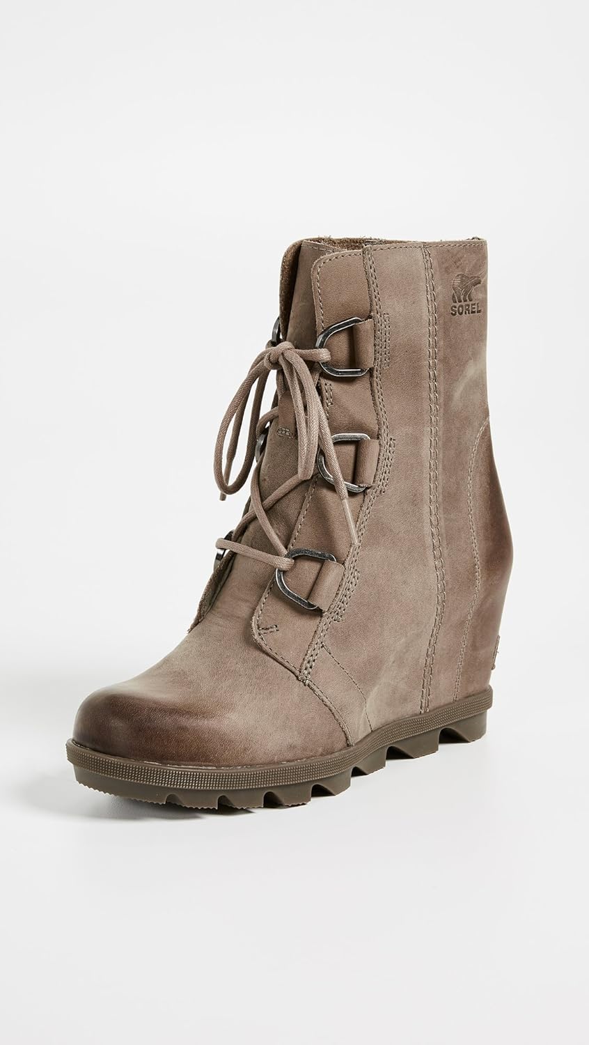 amazon sorel wedge boots