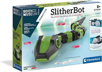 Clementoni Slither Bot Moving Snake Robot Toy STEM Education Kit 8+ Years