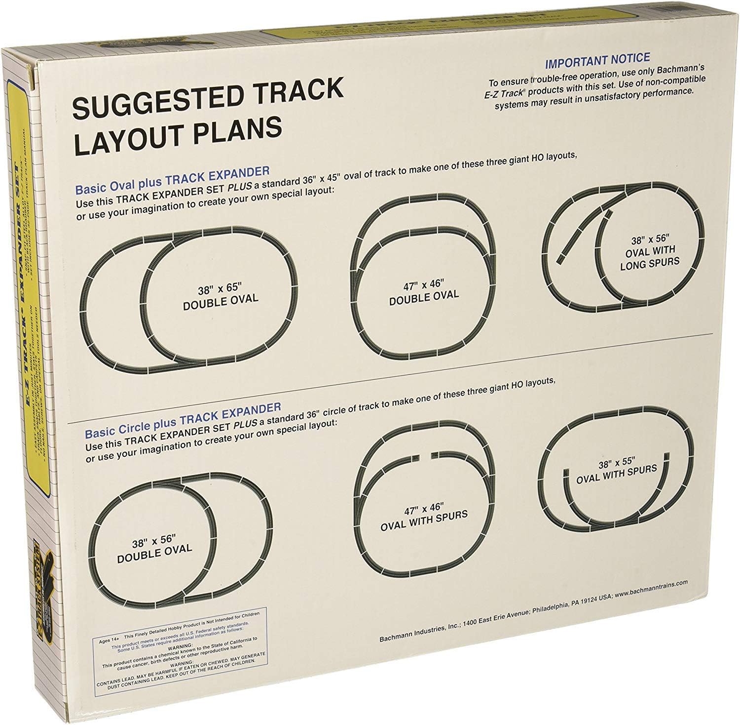 bachmann ez track expander set