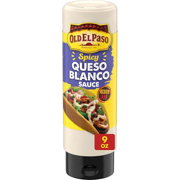 OLD EL PASO TACO SAUCE – QUESO BLANCO,...
