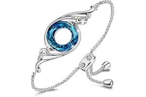 Kate Lynn ♥ Rise From the Ashes Phoenix Bracelet Made with Crystals from Austria, Adjustable Slider Bracelet for Women, Packaged with Jewelry Box, Birthday Gift for Women, Symbol of Luck and Renewal
