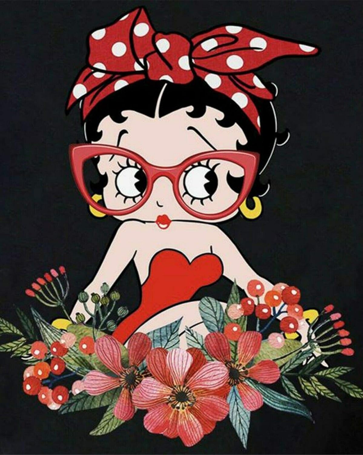 Betty Boop Diamond Art 5D Paint 