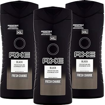 Amazon Com Axe Body Wash For Men Black Frozen Pear And