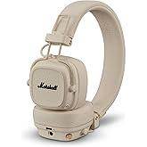 Marshall Major V On-Ear Wireless Bluetooth Headphone - Cream