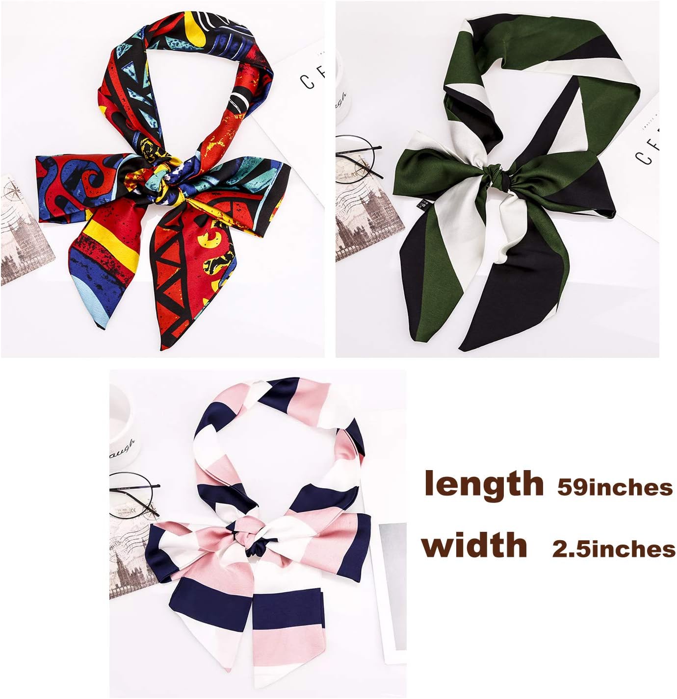 Fashion Bag Handbag Handle Ribbon Scarf Package Band Hair Head
