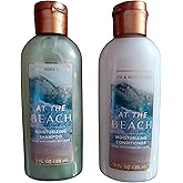 Bath and Body Works At the Beach Travel Size Shampoo and Conditioner Set of 2