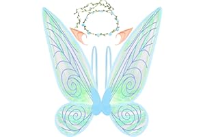 U-Goforst Fairy Wings for Adults Women Butterfly Wings for Girls Angel Wing Halloween Costume Dress Up Cosplay
