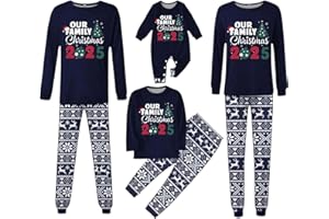 Family Christmas Pajamas Set Matching Christmas Printed Family Pajamas Comfy Couples Xmas Homewear Sleepwear Outfits