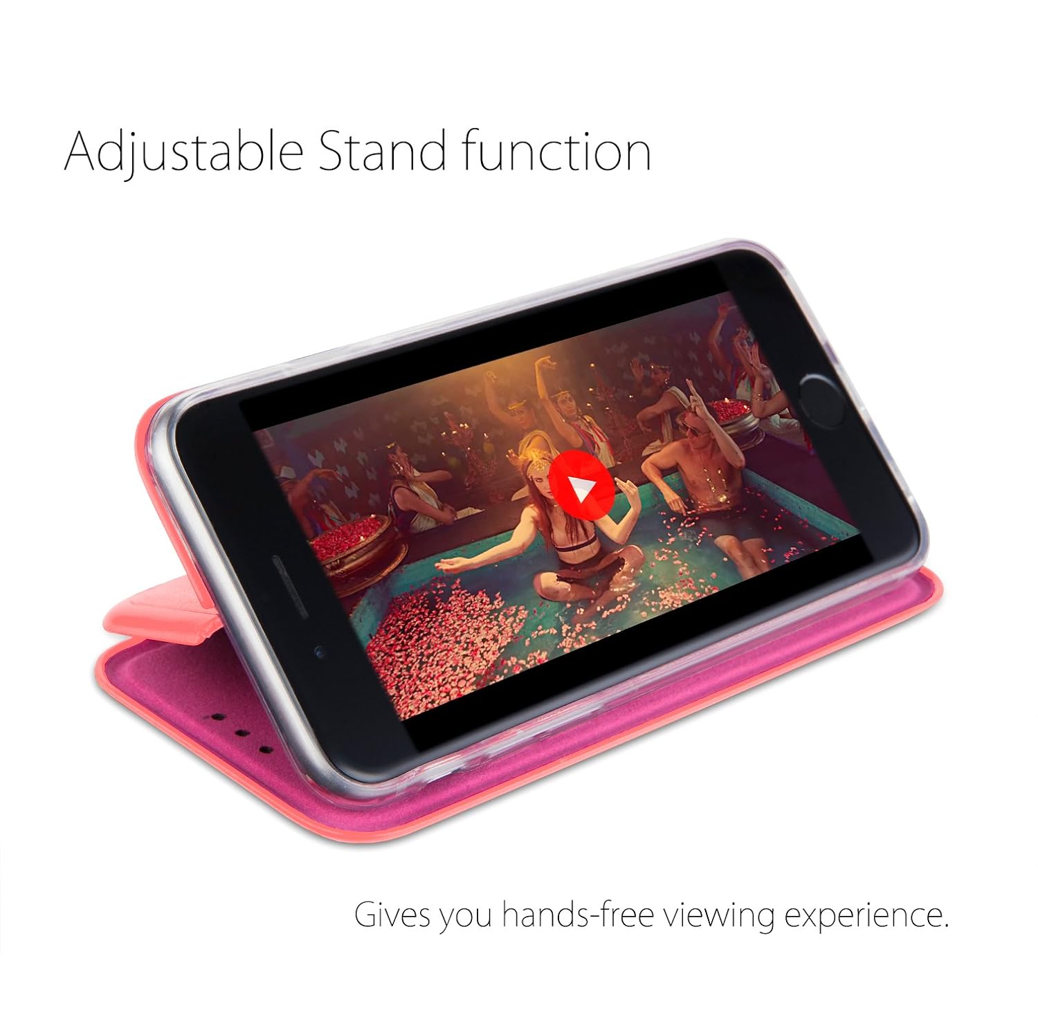 MyGadget Funda Flip con Tapa para Apple iPhone 7/8 en Cuero ...