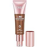 L'Oreal Paris Lumi Le Glow Skin Tint, Lightweight Water-Based Tinted Serum with Foundation-Like Coverage, Glow Illuminator, Cool 320, 0.85 Fl Oz
