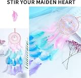 YRVCT Handmade White Dream Catchers for Kids Bedroom Wall Decor view 3