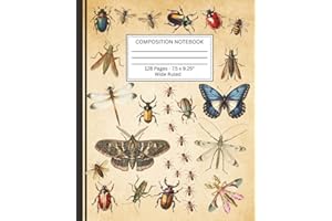 Bugs Composition Notebook: A Journal for Nature Studies, School Notes, and Creative Ideas