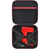 Tool Case for CRAFTSMAN V20 Cordless Tire Inflator Portable Air Compressor Pump, Digital Gauge & Bare Holder, CMCE521B Battery Powered Ball/Bicycle/Vehicle High-Pressure Pump Bag -Box Only