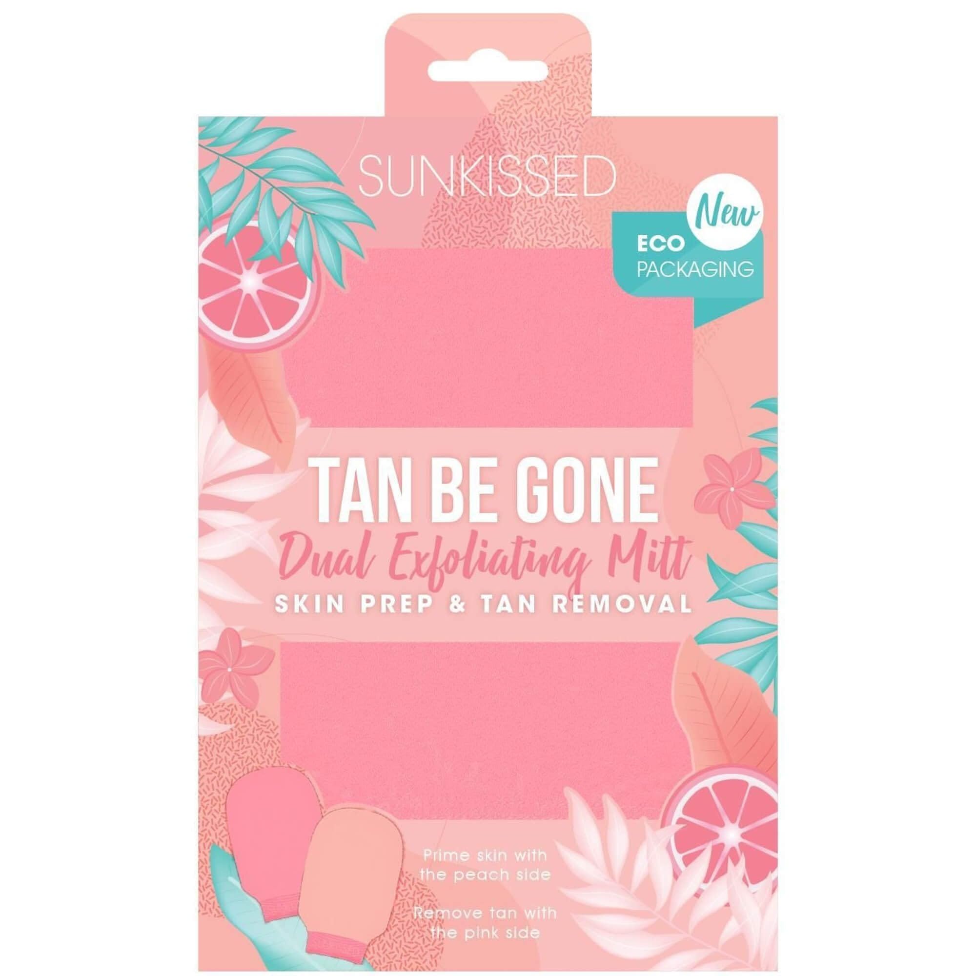 Sunkissed Tan Be Gone Dual Exfoliating Mitt