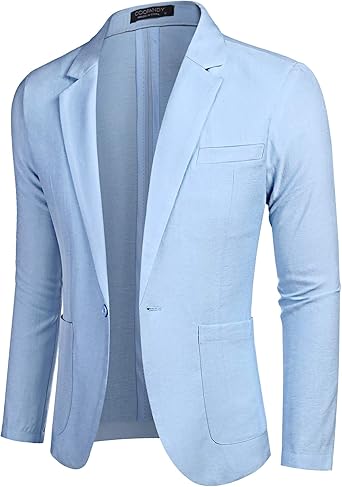casual linen suit
