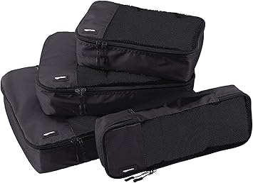 Amazonbasics 4 piece packing cubes Clearance