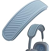 Silicone Headband Cover Replacement Headband Cushion Washable Head Top Pad Protector Compatible with Apple AirPods Max Headphones Soft & Comfort Head Band Pad Cover, Light Blue