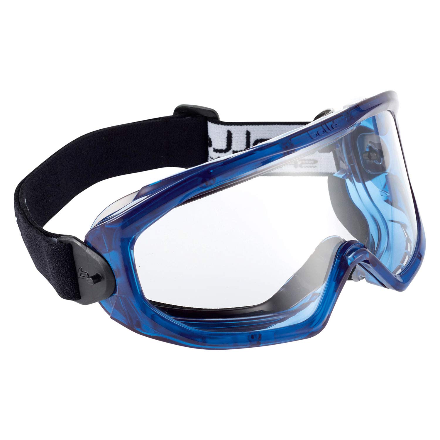 Bolle SUPBLAPSI PC Lens AS/AF with PVC Ventilated Frame, Clear/Blue
