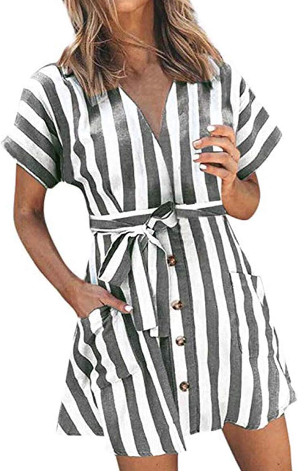 next wrap button dress